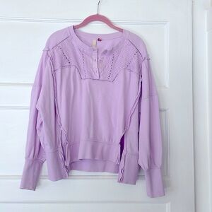 Anthropologie Pilcro lavender/orchid sweatshirt XS - new never worn